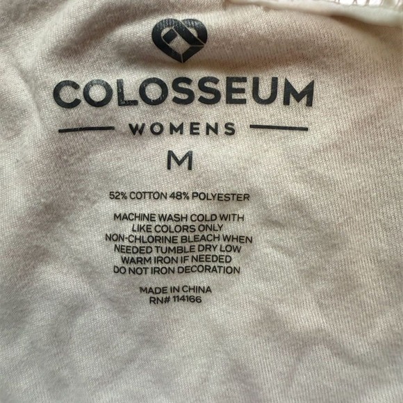 University Maryland terrapins Colosseum Womens Tie-Dye Sweat‎ Shorts Red M Terps - Picture 2 of 7